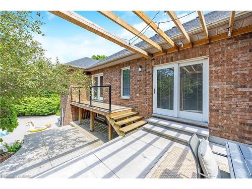 163 Wheelihan Way, Milton, ON - Outdoor With Deck Patio Veranda With Exterior