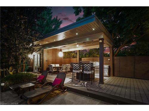 1377 Greeneagle Drive, Oakville, ON - Outdoor With Deck Patio Veranda