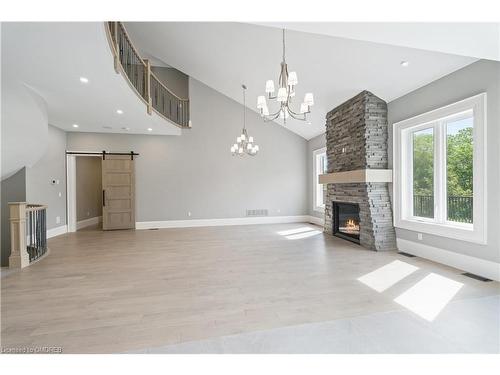 101 Perryman Court, Erin, ON - Indoor Photo Showing Other Room With Fireplace