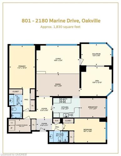 801-2180 Marine Drive, Oakville, ON - Other