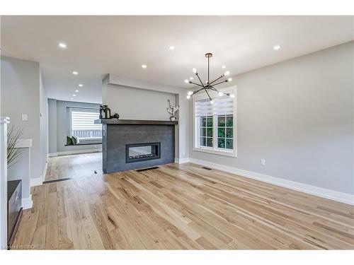 2378 Proudfoot Trail, Oakville, ON - Indoor Photo Showing Living Room With Fireplace