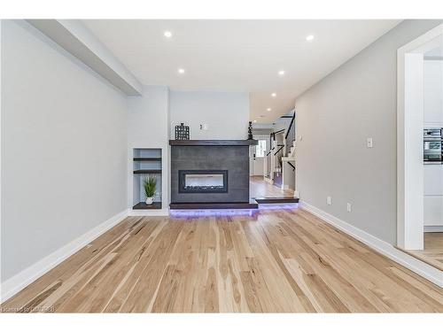 2378 Proudfoot Trail, Oakville, ON - Indoor Photo Showing Living Room With Fireplace