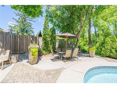 67 Mary Street, Georgetown, ON - Outdoor With In Ground Pool With Deck Patio Veranda With Backyard