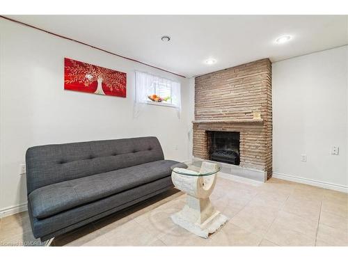 10-2145 Sherobee Road, Mississauga, ON - Indoor Photo Showing Living Room With Fireplace