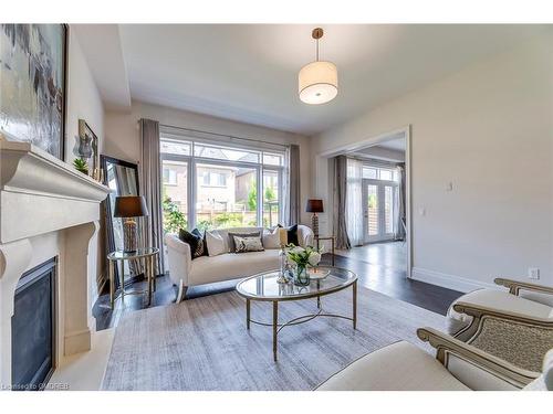 377 Tudor Avenue, Oakville, ON - Indoor Photo Showing Living Room With Fireplace