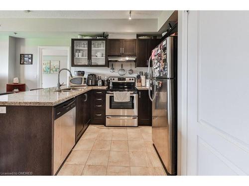 309-319 Highway 8 Road, Stoney Creek, ON - Indoor Photo Showing Kitchen With Stainless Steel Kitchen With Upgraded Kitchen