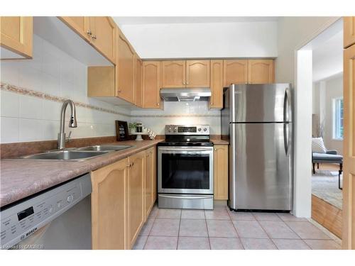 2317 Dalebrook Drive, Oakville, ON - Indoor Photo Showing Kitchen With Stainless Steel Kitchen With Double Sink