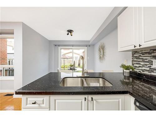 1092 Mcclenahan Crescent, Milton, ON - Indoor Photo Showing Kitchen With Double Sink