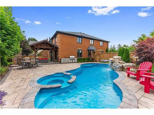 1275 White Lane, Oakville, ON - Outdoor With In Ground Pool With Backyard With Exterior