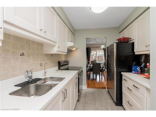 76 John Street, Georgetown, ON - Indoor Photo Showing Kitchen With Double Sink