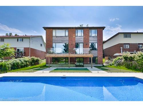 1459 Petrie Way, Mississauga, ON - Outdoor With In Ground Pool With Deck Patio Veranda