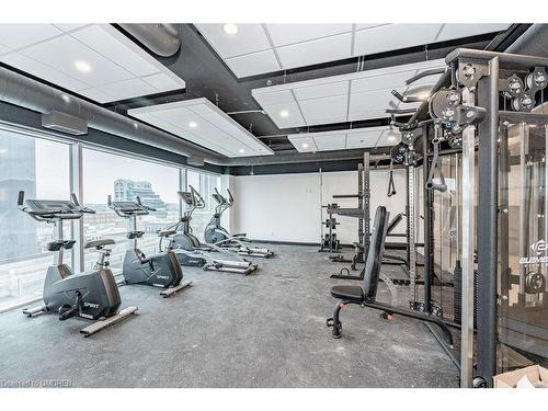 3503-60 Frederick Street, Kitchener, ON - Indoor Photo Showing Gym Room