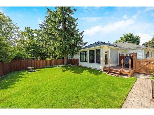 71 Bronte Street S, Milton, ON - Outdoor With Backyard