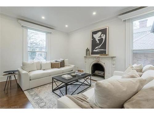 276 Aberdeen Avenue, Hamilton, ON - Indoor Photo Showing Living Room With Fireplace