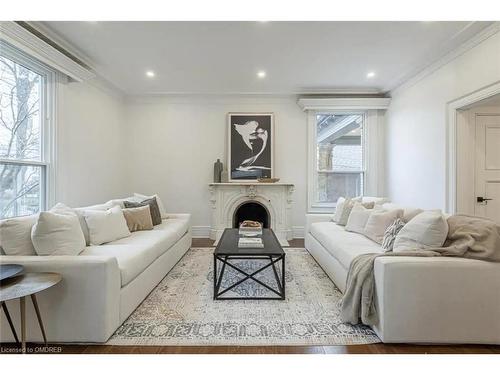 276 Aberdeen Avenue, Hamilton, ON - Indoor Photo Showing Living Room With Fireplace