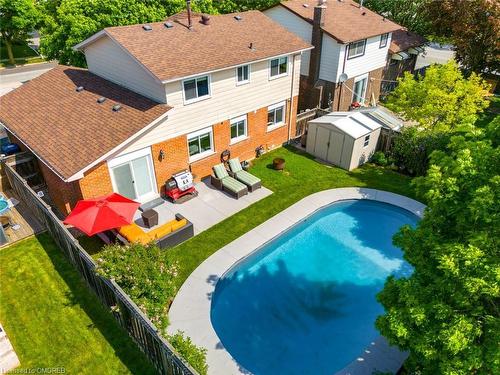 95 Elgin Drive, Brampton, ON - Outdoor With In Ground Pool With Deck Patio Veranda