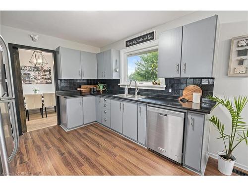 12634 22 Side Road, Halton Hills, ON - Indoor Photo Showing Kitchen With Stainless Steel Kitchen With Double Sink