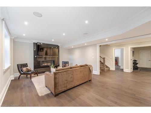 339 Morden Road, Oakville, ON - Indoor With Fireplace