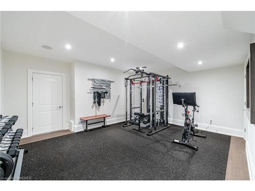 339 Morden Road, Oakville, ON - Indoor Photo Showing Gym Room