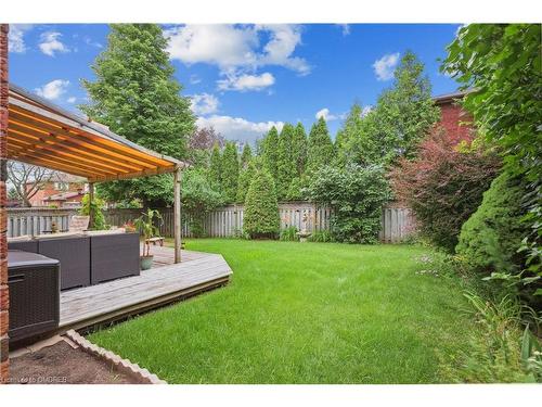 1452 Gibson Drive, Oakville, ON - Outdoor With Deck Patio Veranda With Backyard