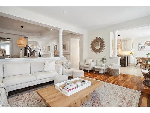 4666 Mcleod Road, Burlington, ON - Indoor Photo Showing Living Room With Fireplace