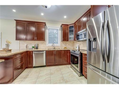 2476 North Ridge Trail, Oakville, ON - Indoor Photo Showing Kitchen With Stainless Steel Kitchen