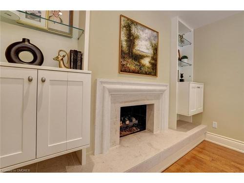 1735 Blythe Road, Mississauga, ON - Indoor Photo Showing Other Room With Fireplace