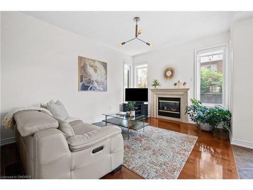 3357 Hayhurst Crescent, Oakville, ON - Indoor Photo Showing Living Room With Fireplace