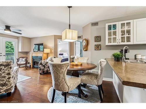 324-2030 Cleaver Avenue, Halton, ON - Indoor Photo Showing Dining Room With Fireplace