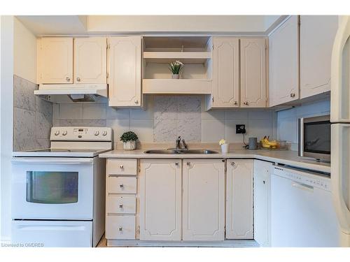 437 Ontario Street N, Milton, ON - Indoor Photo Showing Kitchen With Double Sink