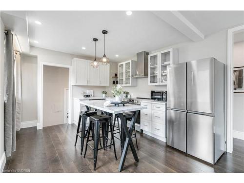 217 Elm Avenue, Milton, ON - Indoor Photo Showing Kitchen With Stainless Steel Kitchen