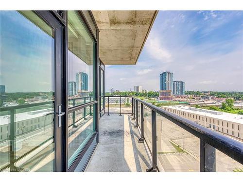 1102-100 Garment Street, Kitchener, ON - Outdoor With Balcony With View With Exterior