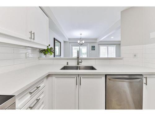 5133 Lampman Avenue, Burlington, ON - Indoor Photo Showing Kitchen With Double Sink