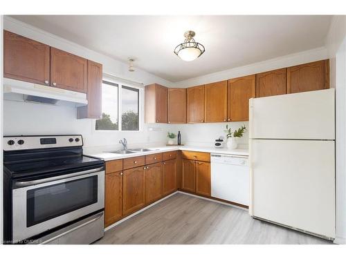 160 Commercial Street, Welland, ON - Indoor Photo Showing Kitchen With Double Sink