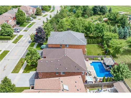 1537 Pinery Crescent, Oakville, ON - Outdoor With In Ground Pool With View