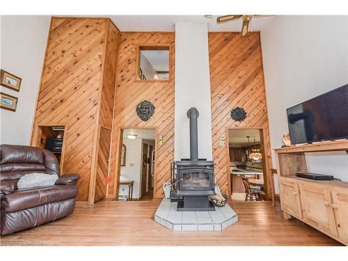 8633 30 Sideroad, Belwood, ON - Indoor With Fireplace