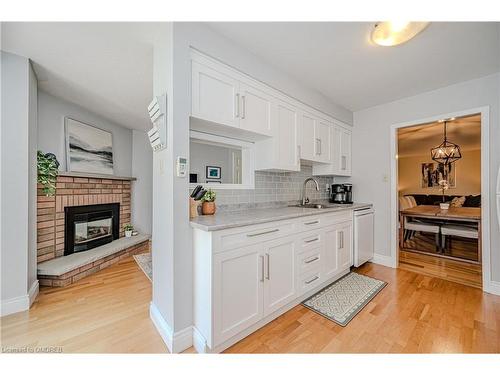 1163 Leewood Drive, Oakville, ON - Indoor Photo Showing Other Room With Fireplace