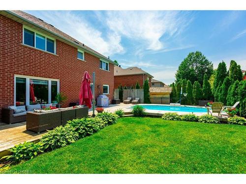 2334 Carpenters Circle, Oakville, ON - Outdoor With In Ground Pool With Exterior