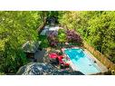 1502 Crescent Road, Mississauga, ON  - Outdoor With In Ground Pool 