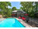1502 Crescent Road, Mississauga, ON  - Outdoor With In Ground Pool With Backyard 