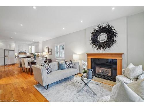 440 Melrose Avenue, Toronto, ON - Indoor Photo Showing Living Room With Fireplace