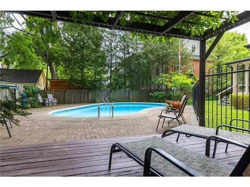 302 William Street, Oakville, ON - Outdoor With Deck Patio Veranda With Exterior