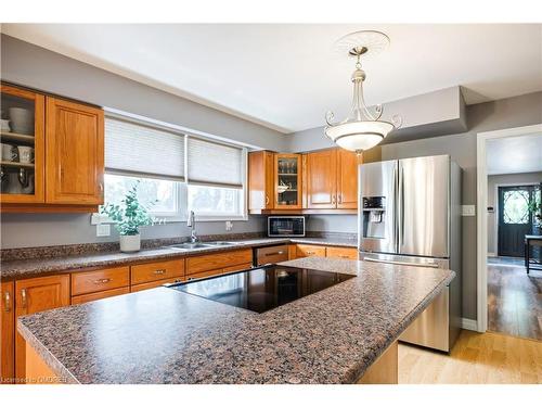 6212 Sixth Line, Belwood, ON - Indoor Photo Showing Kitchen With Double Sink