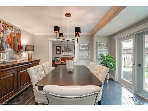 565 Patricia Drive, Oakville, ON - Indoor Photo Showing Dining Room