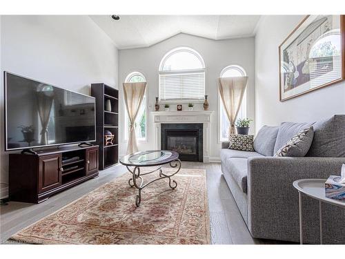 1542 Sandpiper Road, Oakville, ON - Indoor Photo Showing Living Room With Fireplace