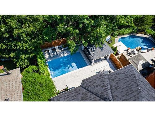 1217 Bowman Drive, Oakville, ON - Outdoor With In Ground Pool