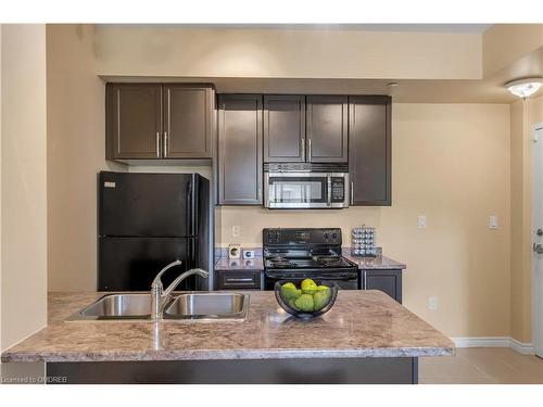 205-90 Charlton Avenue West, Hamilton, ON - Indoor Photo Showing Kitchen With Double Sink