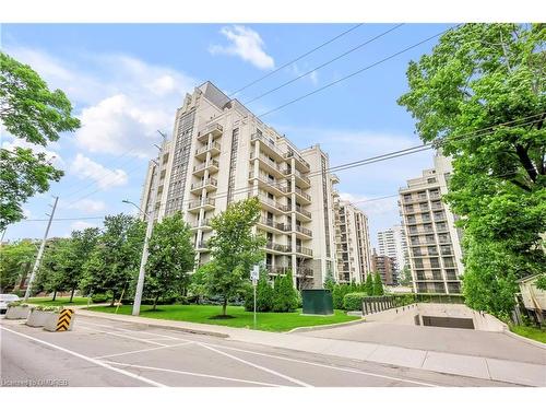 205-90 Charlton Avenue West, Hamilton, ON - Outdoor With Balcony With Facade