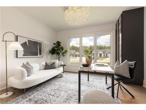 6 Morrison Place, Springwater, ON - Indoor Photo Showing Living Room