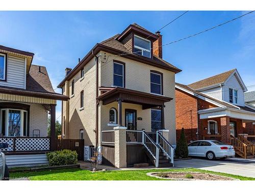 106 Alpine Avenue, Hamilton, ON - Outdoor With Deck Patio Veranda With Facade